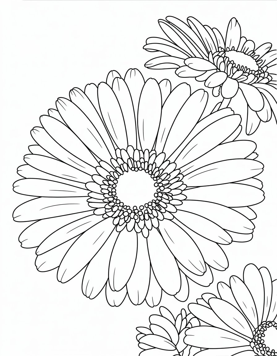 Gerbera Daisy Close-up